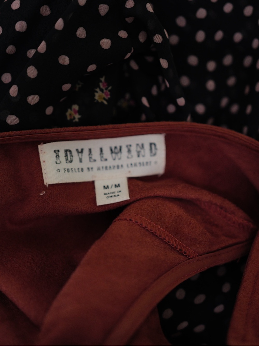 Idyllwind Rust Fringe High-Low Dress - Picture 7 of 8